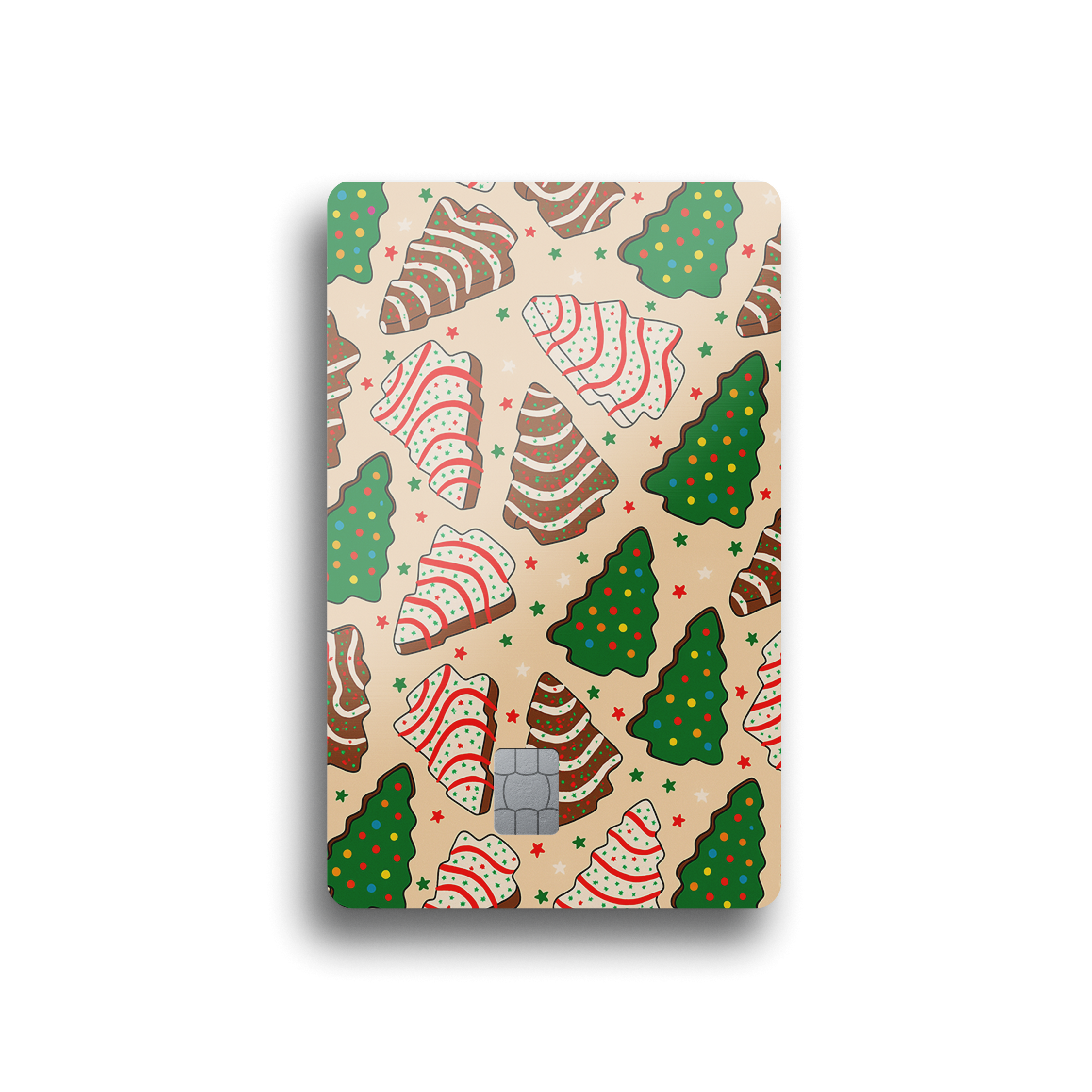 Christmas Cookie Tree Card Skin